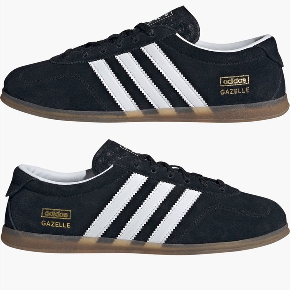 Adidas GAZELLE Black Suede Size 6.5/ 38 - Picture 4 of 10